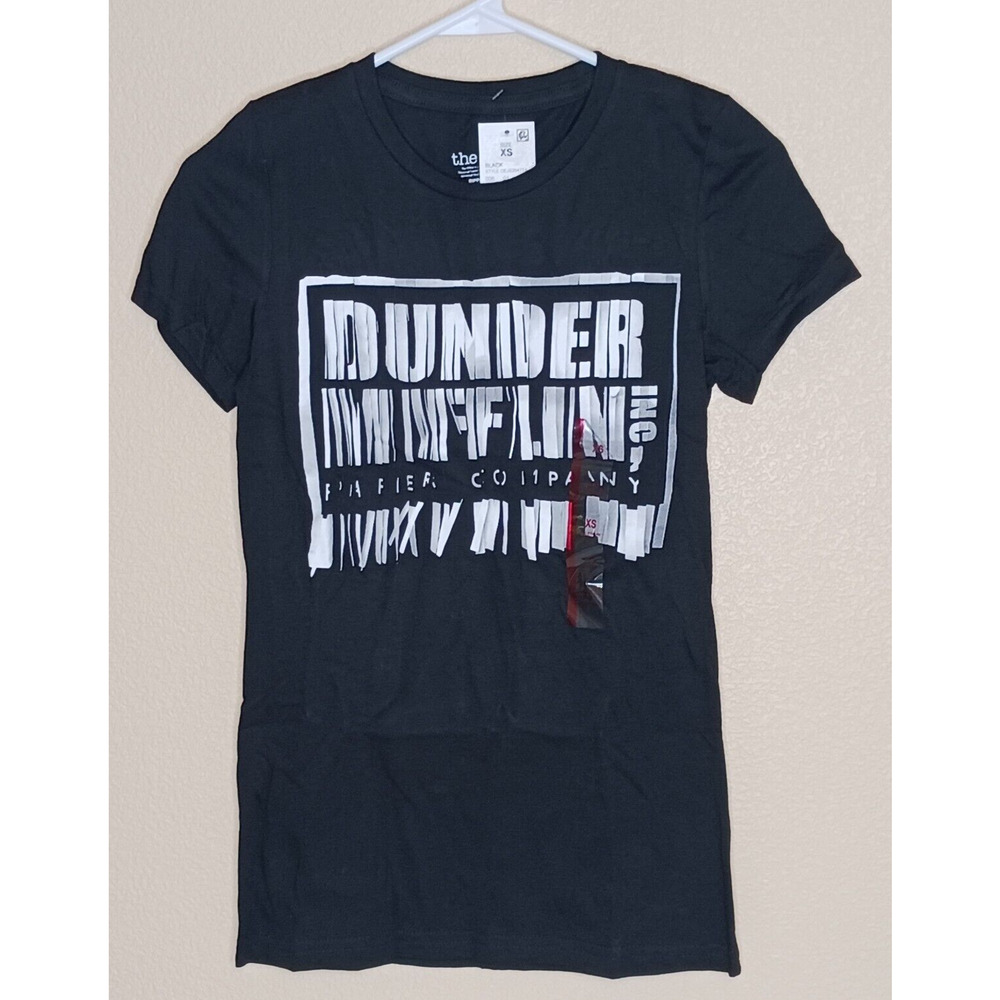 Dunder Mifflin The Office T-Shirt Womens Size XS Ripple Junction Paper Shredded